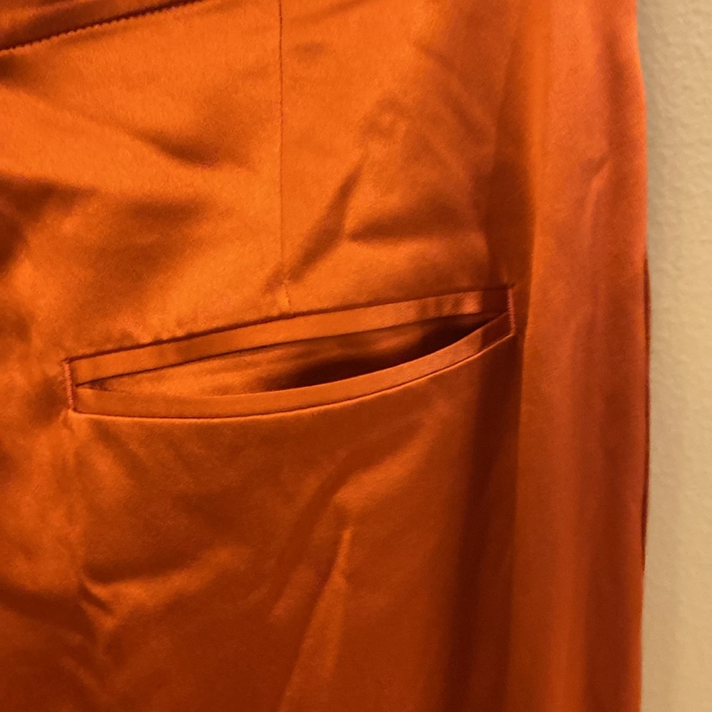NWT POLO RALPH LAUREN 100% SILK SLACKS - Picture 6 of 14
